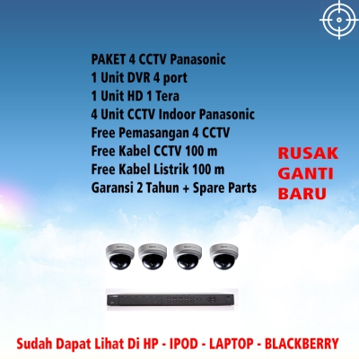 Paket 4 Channel Panasonic